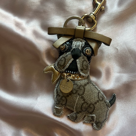 Gucci Monogram Key / Bag Charm - Picture 3 of 5